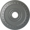 Ekena Millwork Munich Ceiling Medallion (Fits Canopies up to 5 5/8"), 17 1/2"OD x 3 5/8"ID x 1"P, Platinum CM17MUPLS - alternate 1